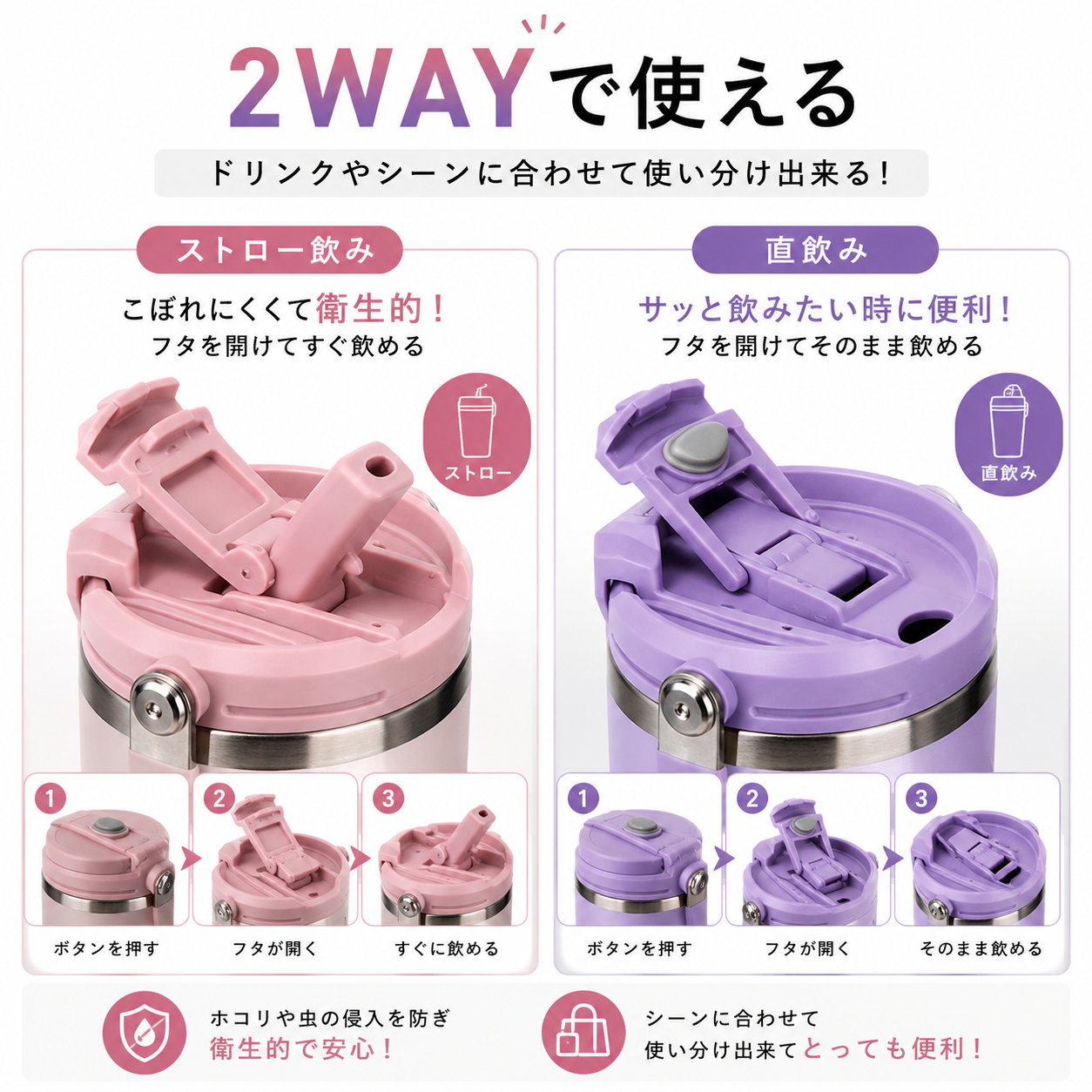 TYESO Thermo Bottle™ 保冷保温